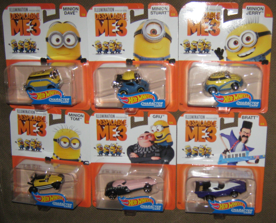 Despicale Me DieCast Vehicles Minions car Dragster Submarine Scooter Cabriolet 