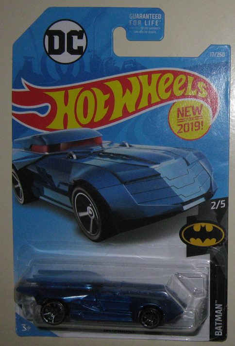 2019 Hot Wheels Pop Culture DC Comics Theatrical Vehicles #1 Batman Batmobile 