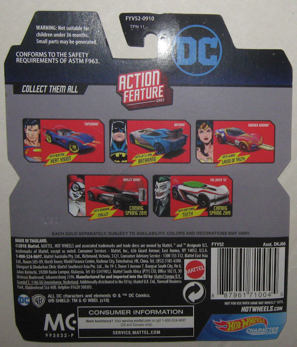 Action Feature Character Cars Back