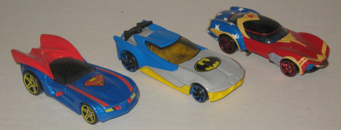 Action Feature DC Character Cars