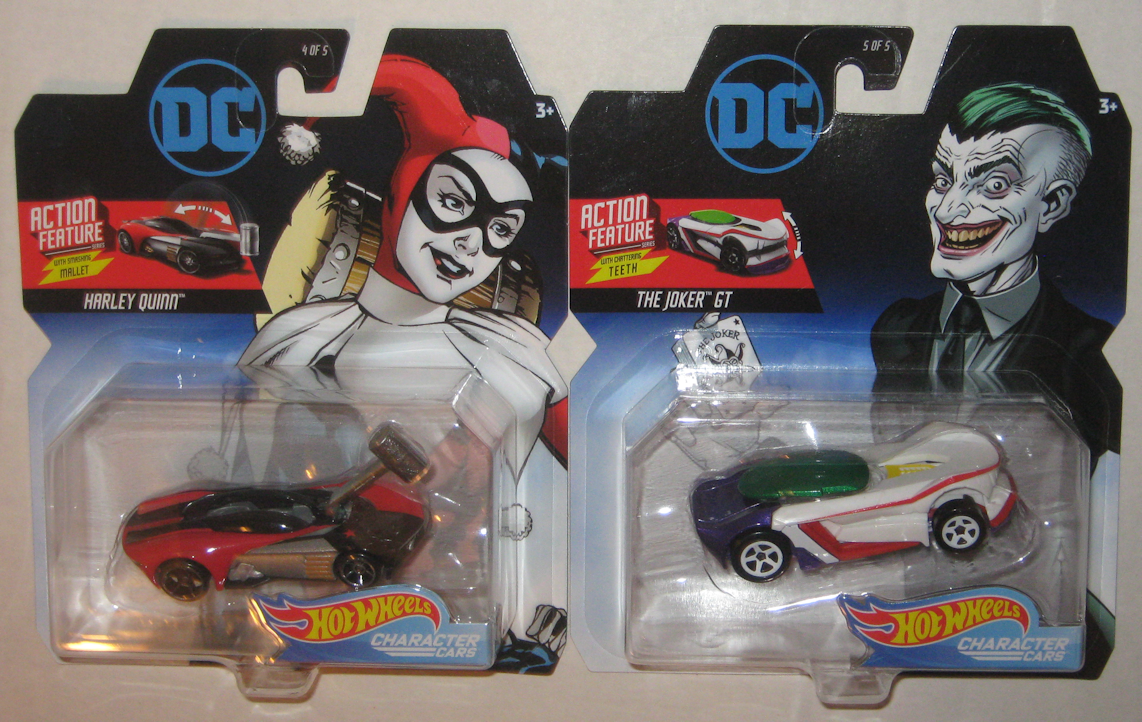 DC Sketched Series Hot Wheels Character Cars 1:64  New Choice 
