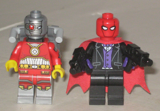 DC Universe Batman Villain Minifigure **NEW** LEGO Custom Printed MANBAT 