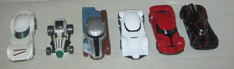 Rise of Skywalker Character Cars